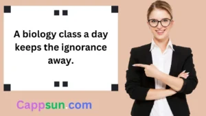 Biology Captions for Instagram