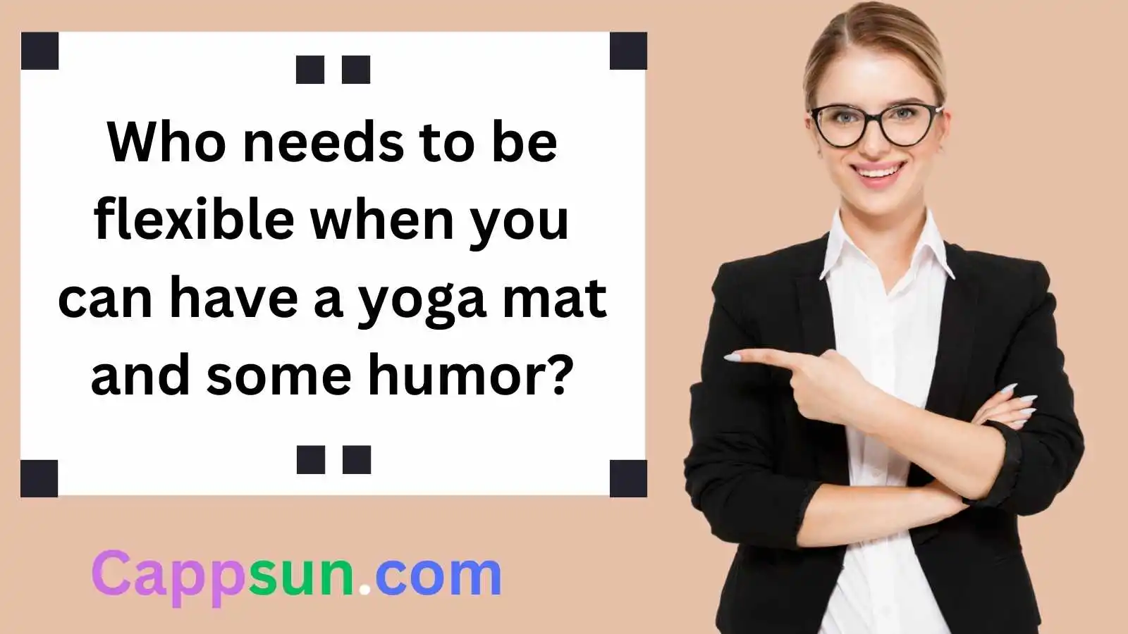 Funny Yoga Captions for Instagram