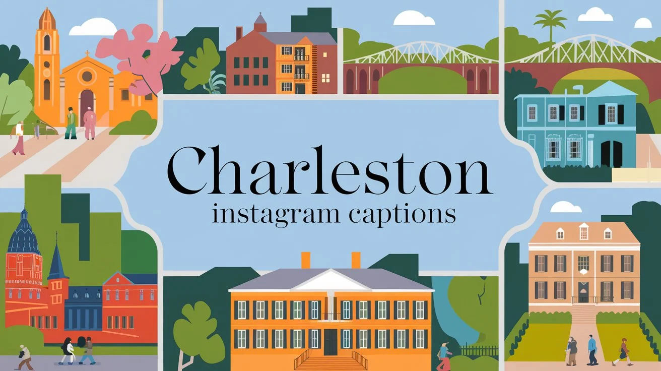 Charleston Instagram Captions