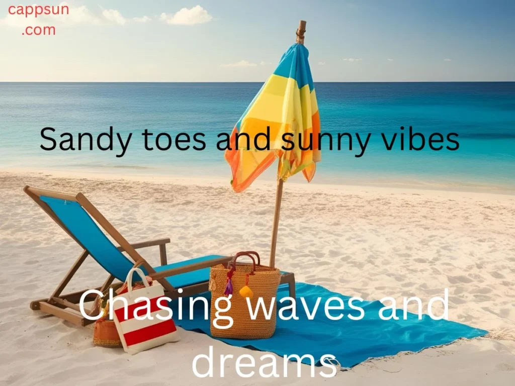 Sandy toes and sunny vibes