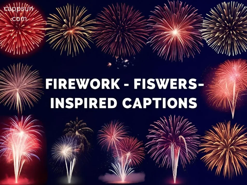 Firework-Inspired Captions