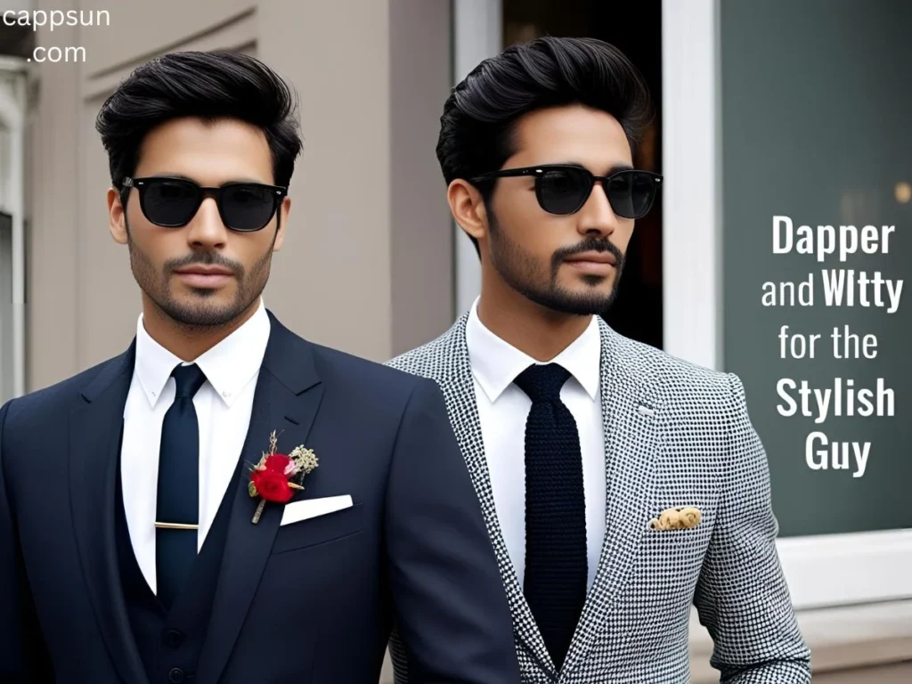 Dapper and Witty Captions for the Stylish Guy