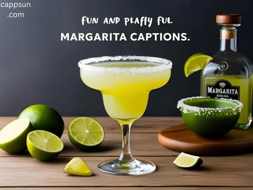 Fun and Playful Margarita Captions