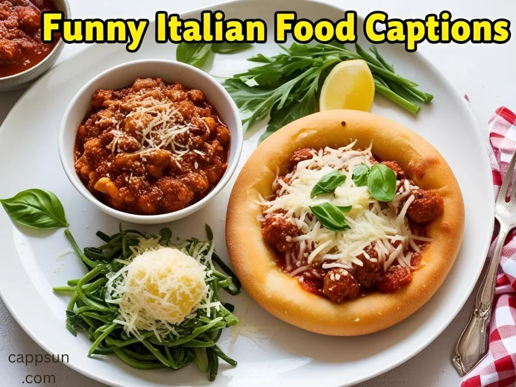 Funny Italian Food Captions