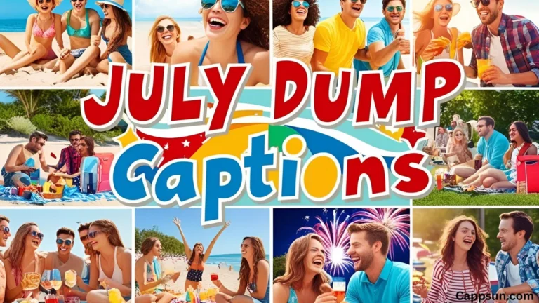 July Dump Captions