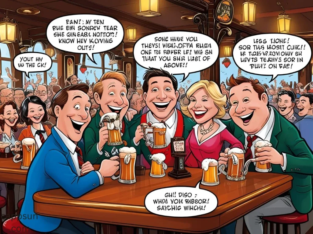 Pub Crawl Chuckles: Captions 