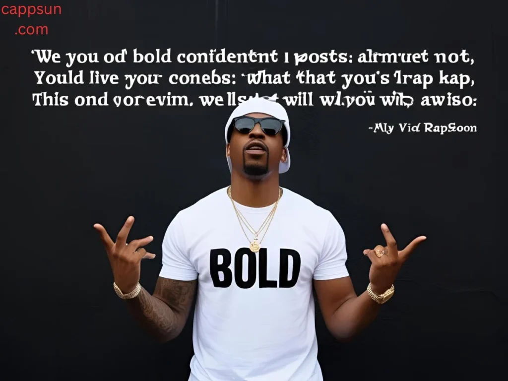 Rap Lyrics for Bold and Confident Posts