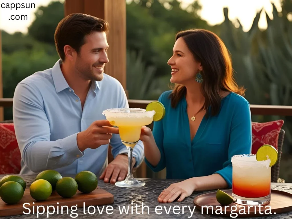Romantic Margarita Captions