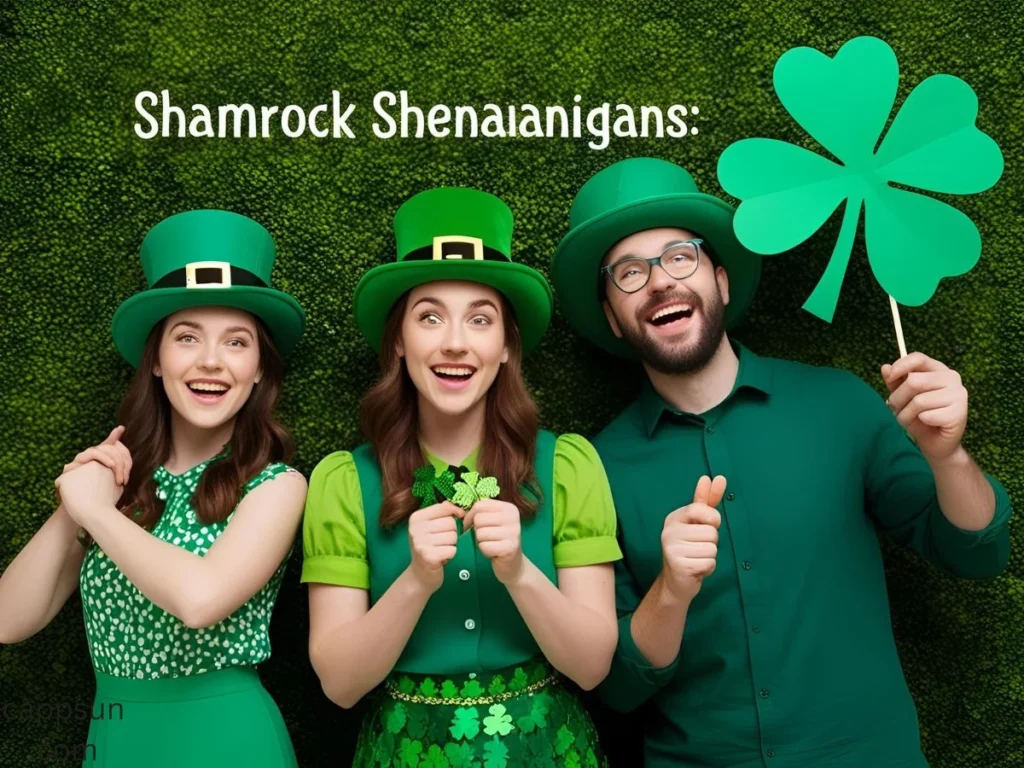 Shamrock Shenanigans: Playful Captions