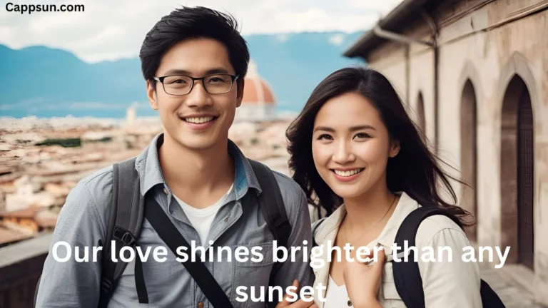 Short Couple Travel Captions