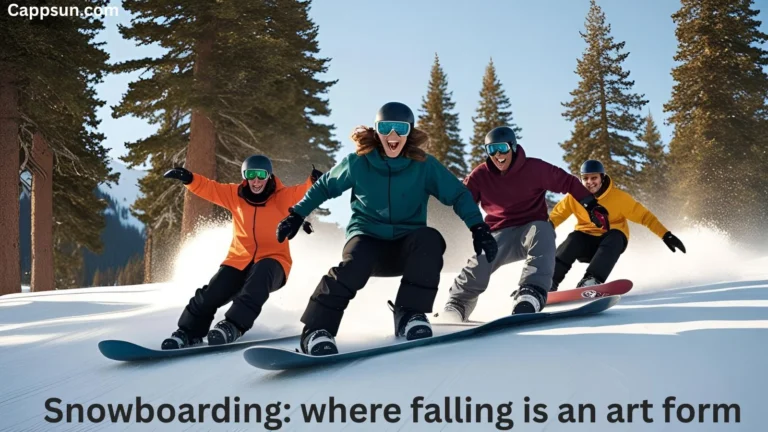 Snowboarding Captions