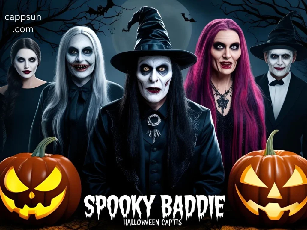 Spooky Baddie Halloween Captions