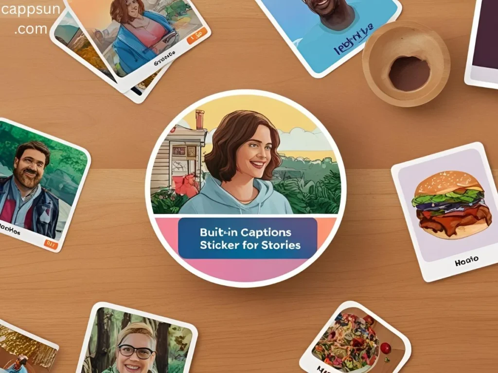  Built-in Captions Sticker for Stories