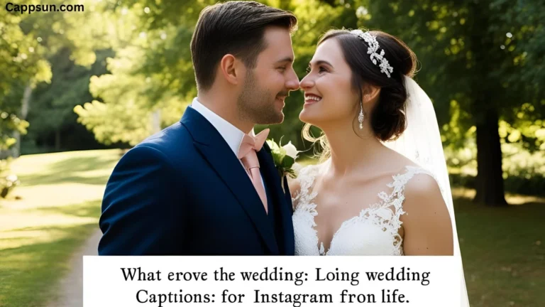Wedding Captions for Instagram
