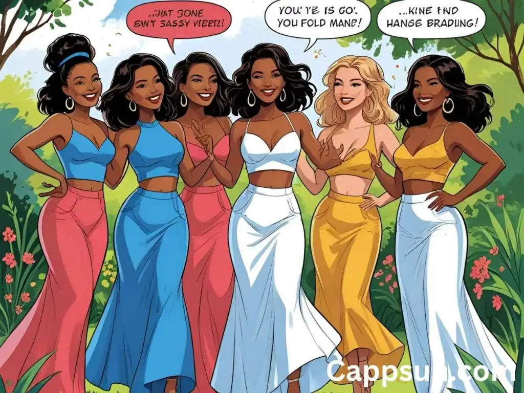 Sassy Bridesmaid Captions for Bold Vibes