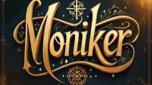 Moniker Meaning
