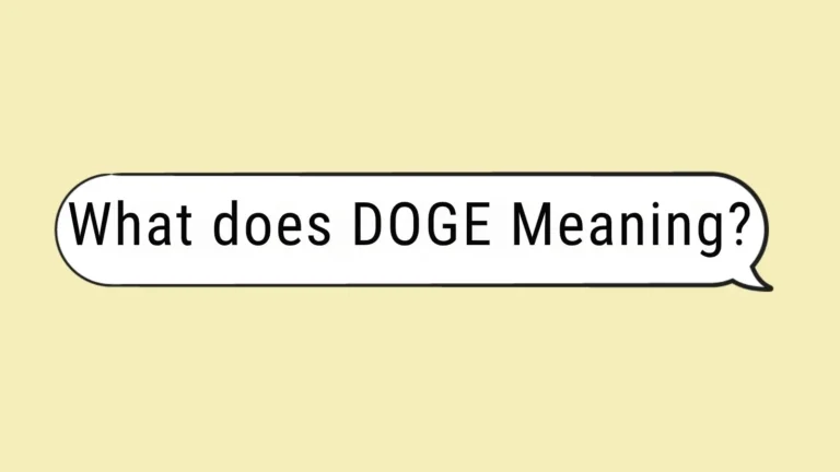 DOGE Meaning